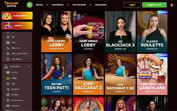 Dragonslots Live Games